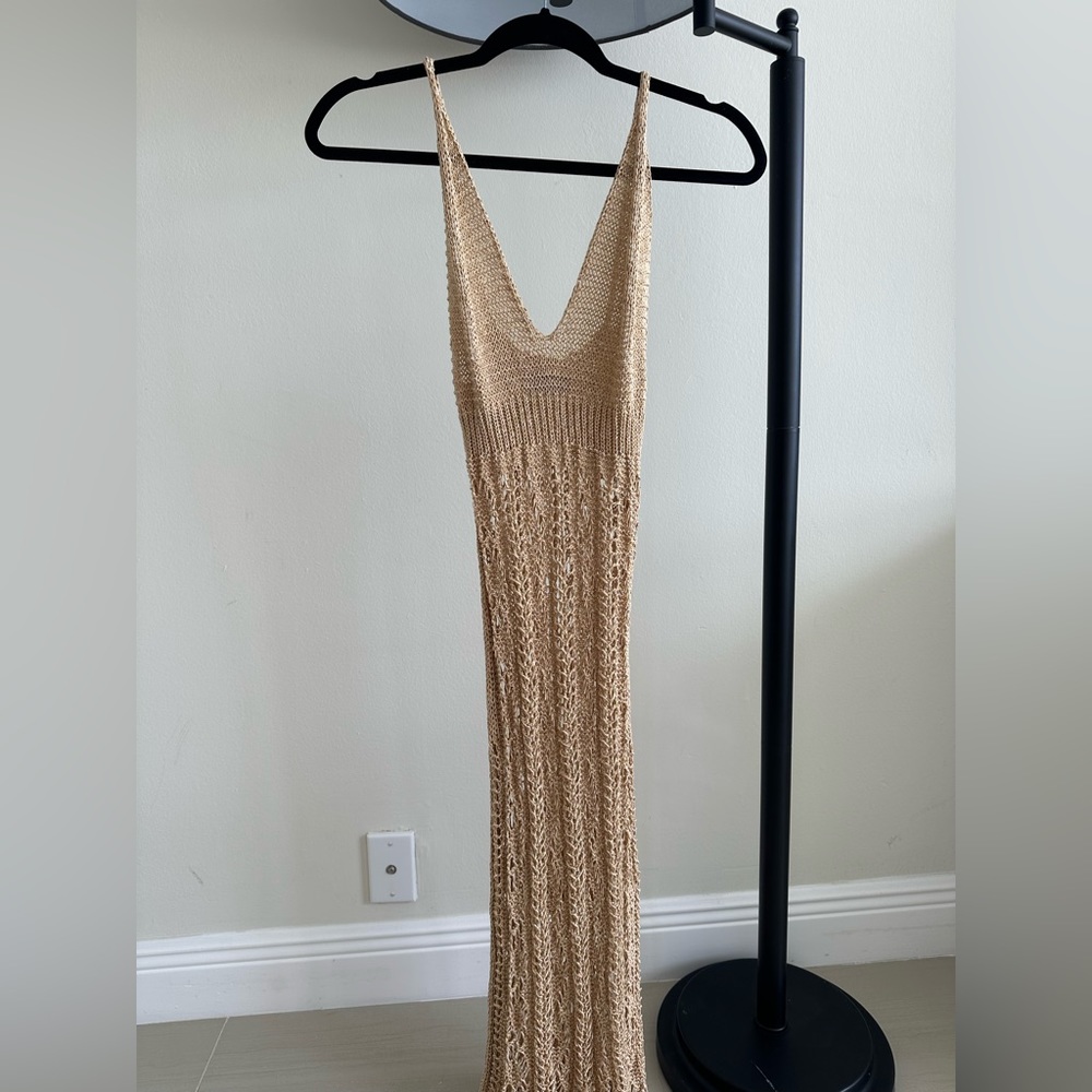 Woolnet crochet dress